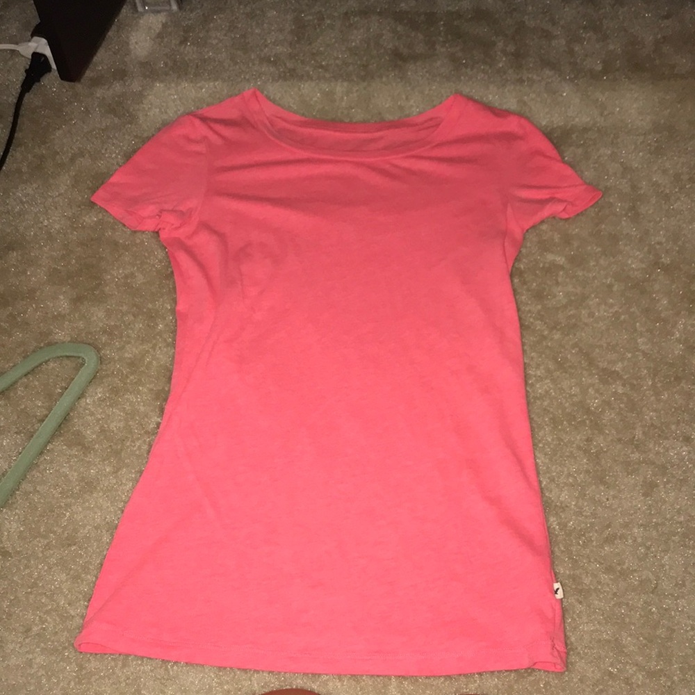 Coral American Eagle Tee